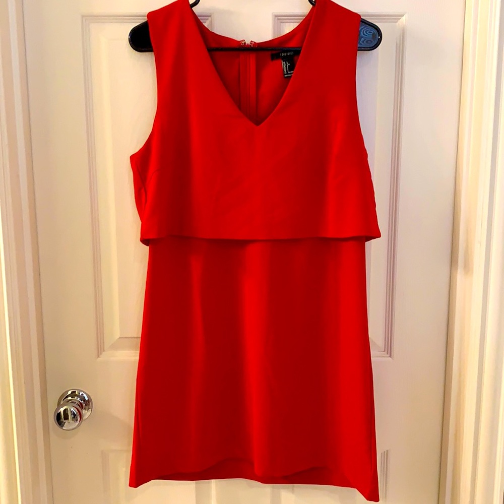 Red dress